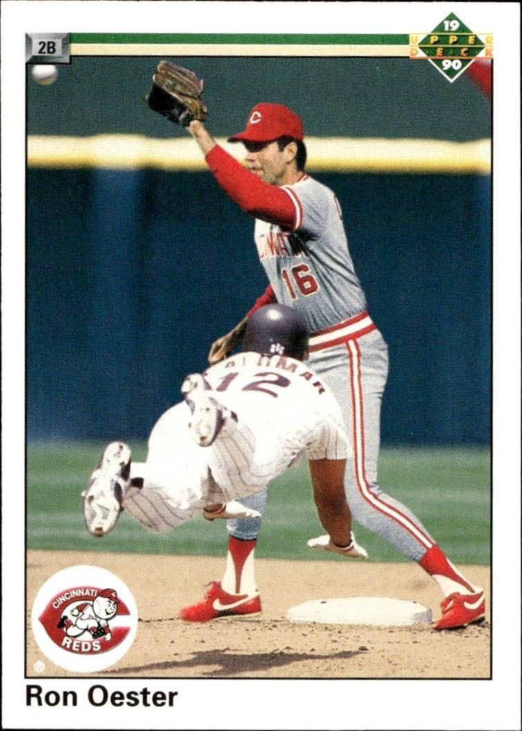 1990 Upper-Deck Low Number Ron Oester #118 trading card