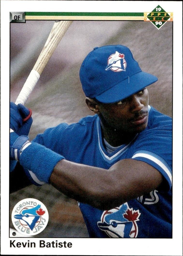 1990 Upper Deck Low Number Kevin Batiste #115 trading card