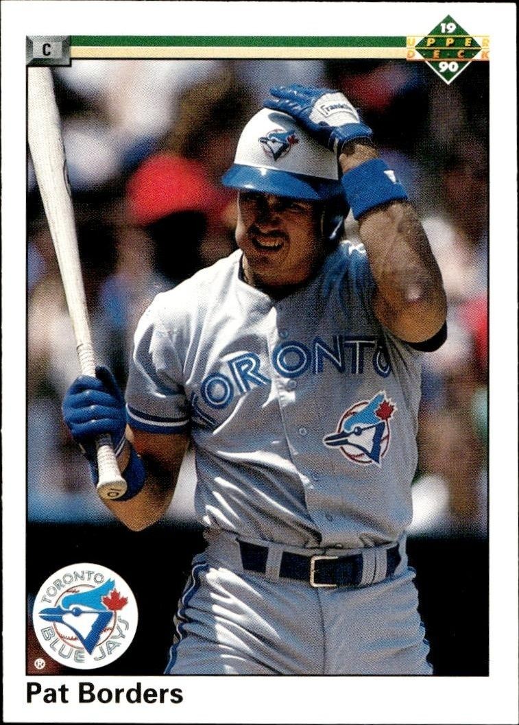 1990 Upper Deck Low Number Pat Borders #113 trading card