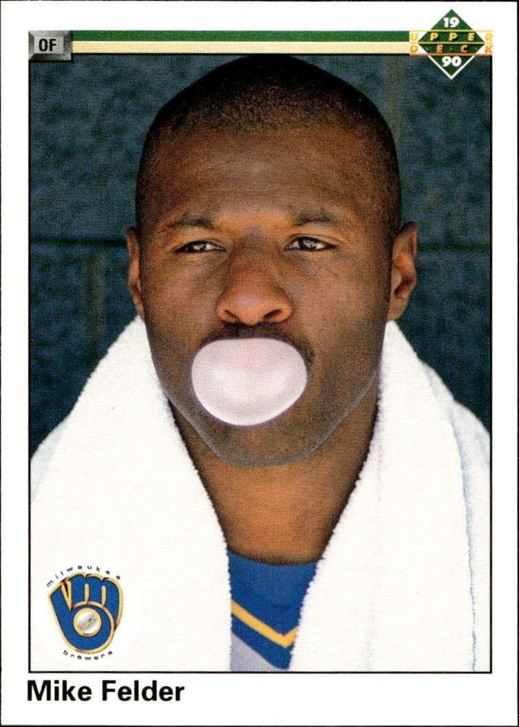 1990 Upper Deck Low Number Mike Felder #178 trading card
