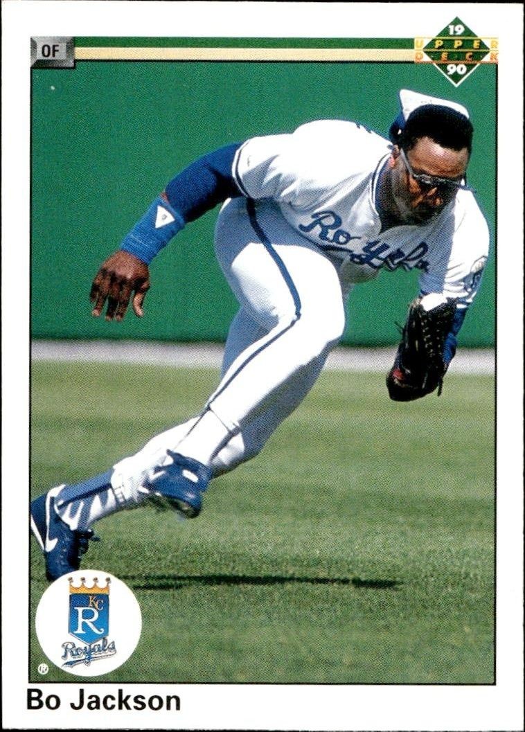 1990 Upper-Deck Low Number Bo Jackson #105 trading card