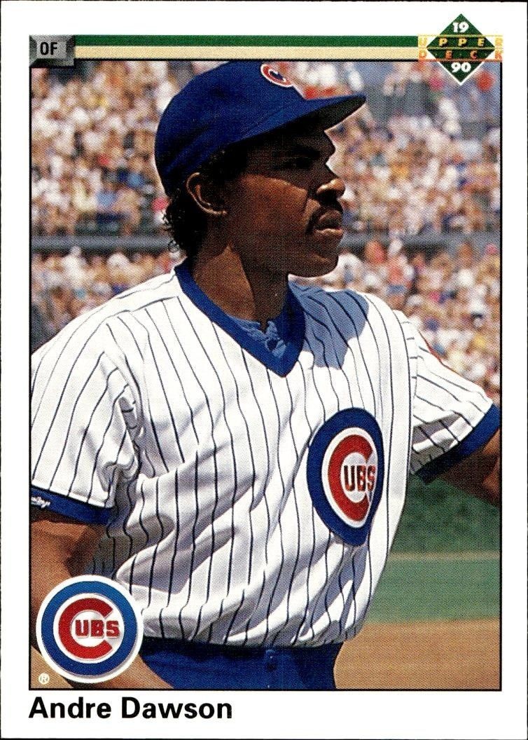 1990 Upper-Deck Low Number Andre Dawson #357 trading card
