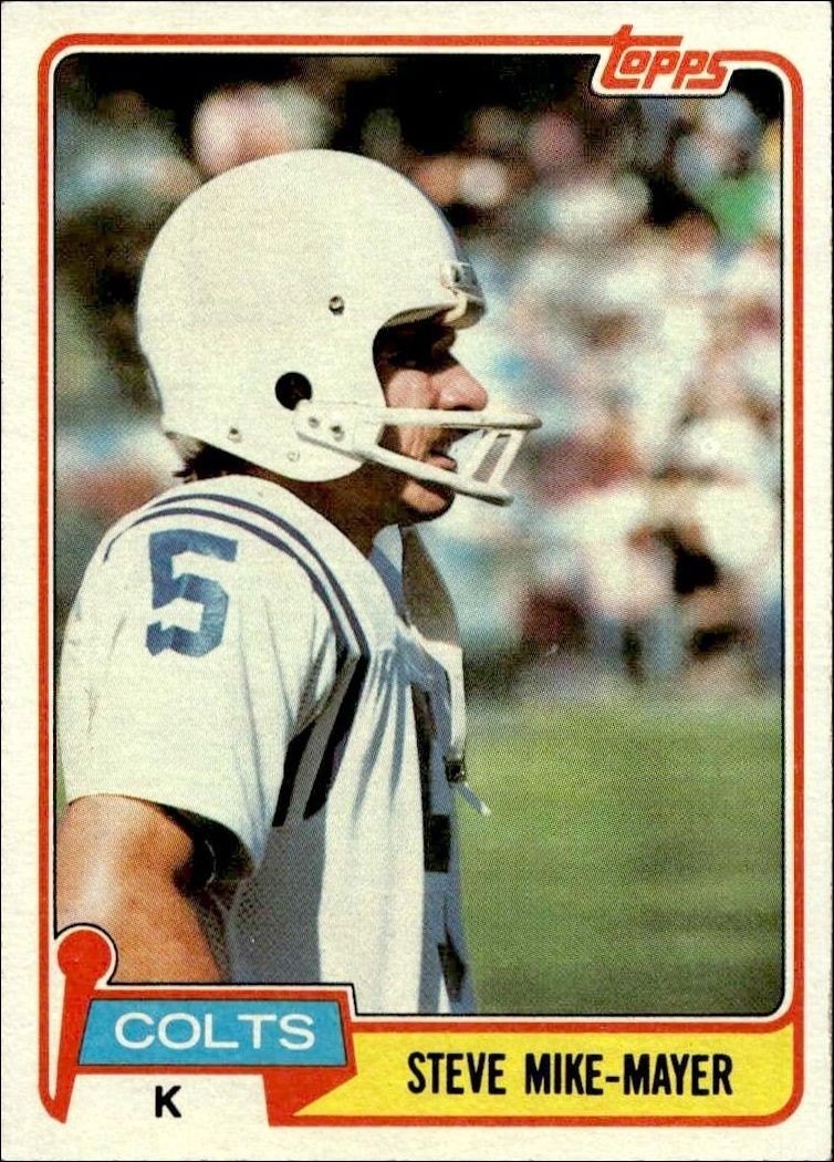 1981 Topps Steve Mike-Mayer #277 trading card