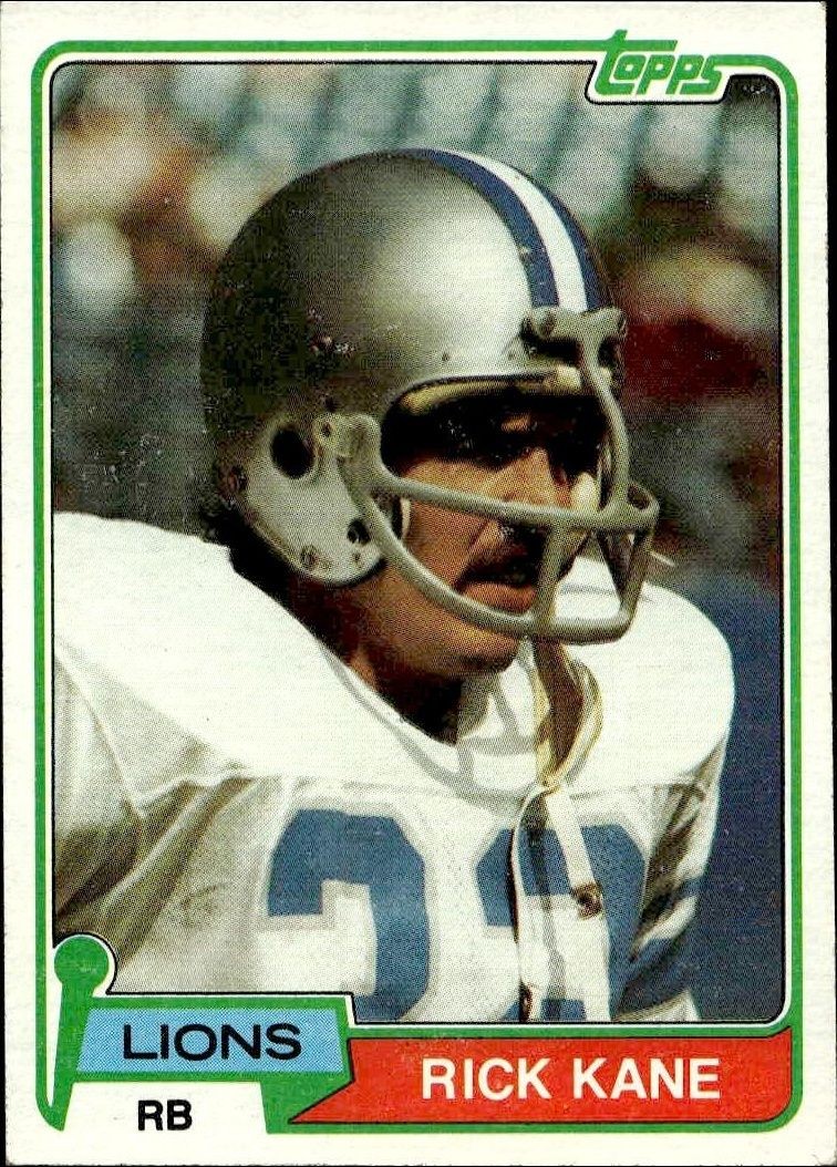 1981 Topps Rick Kane #66 trading card