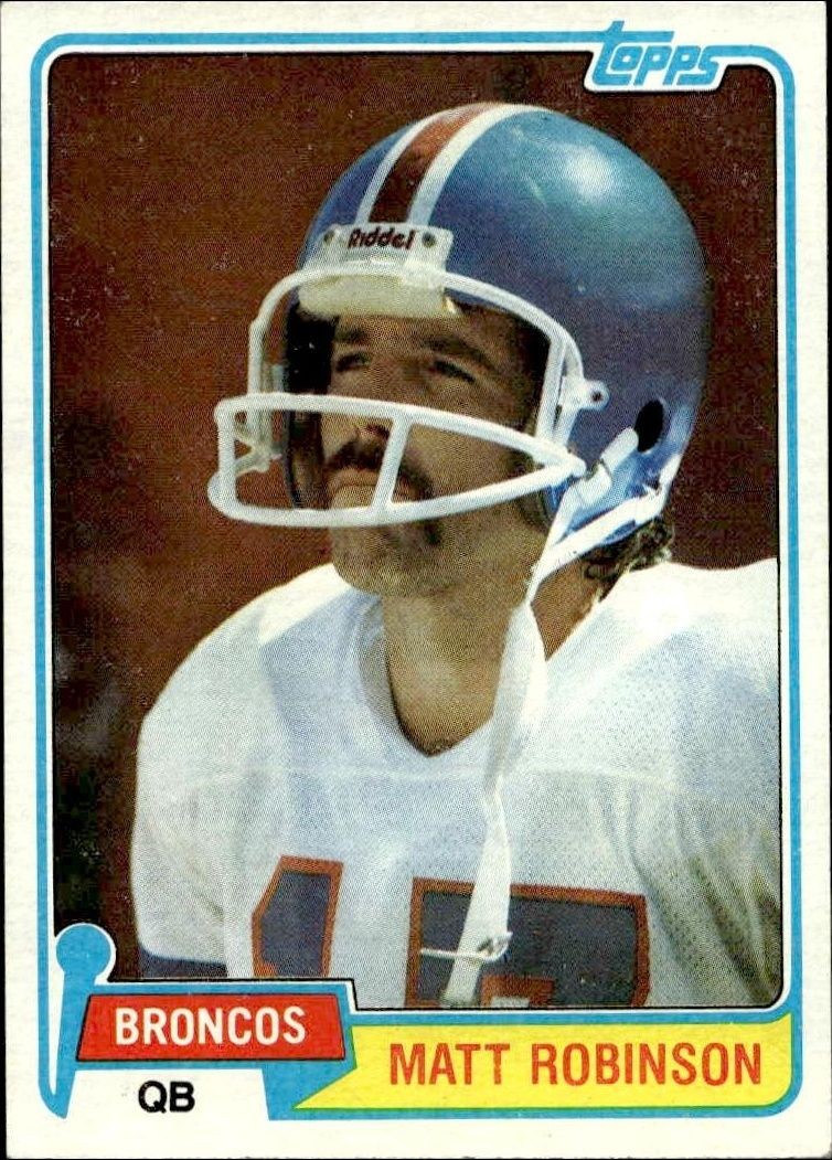 1981 Topps Matt Robinson #223 trading card