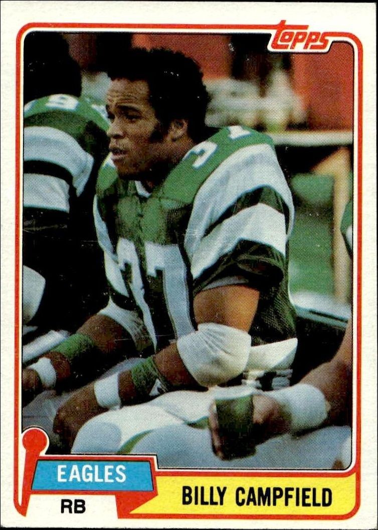 1981 Topps Billy Campfield #199 trading card