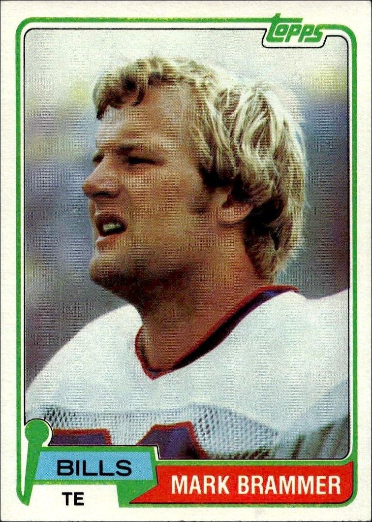 1981 Topps Mark Brammer #283 trading card