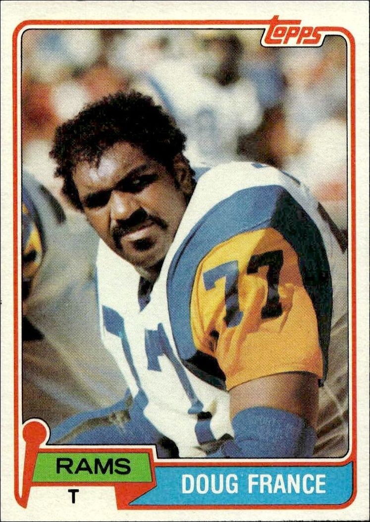 1981 Topps Doug France #466 trading card