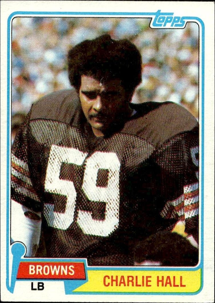 1981 Topps Charlie Hall #89 trading card