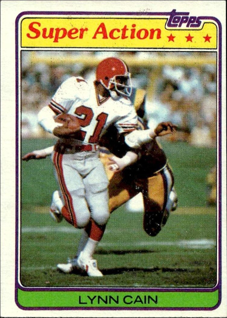 1981 Topps Lynn Cain #73 trading card