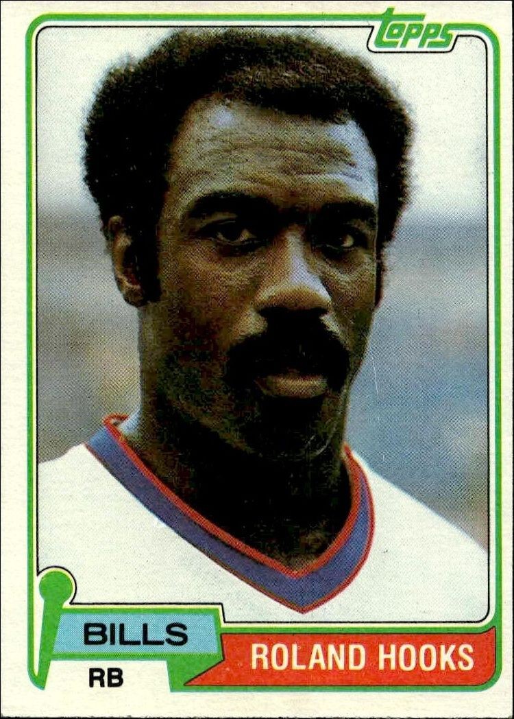 1981 Topps Roland Hooks #404 trading card