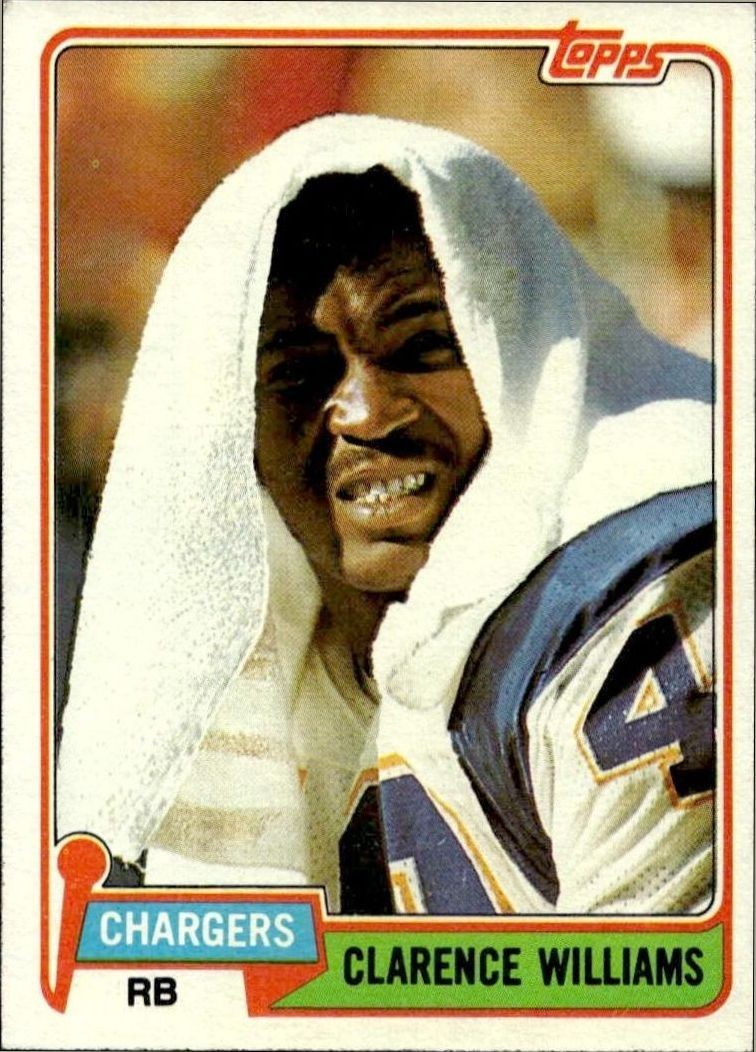 1981 Topps Clarence Williams #509 trading card