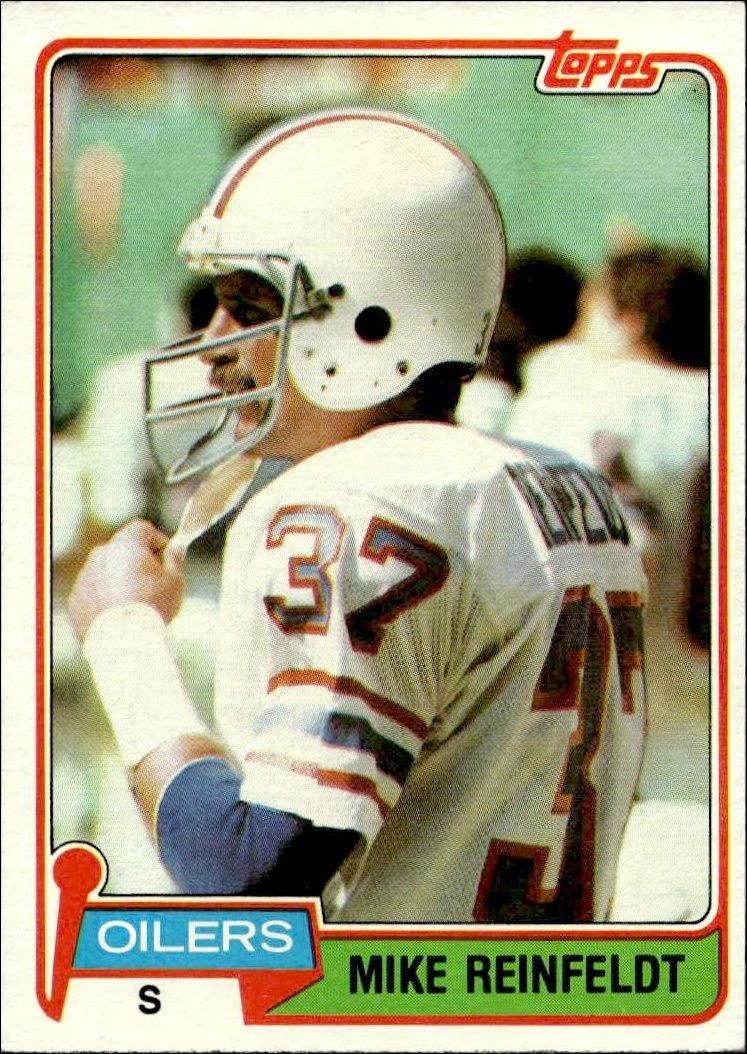 1981 Topps Mike Reinfeldt #491 trading card
