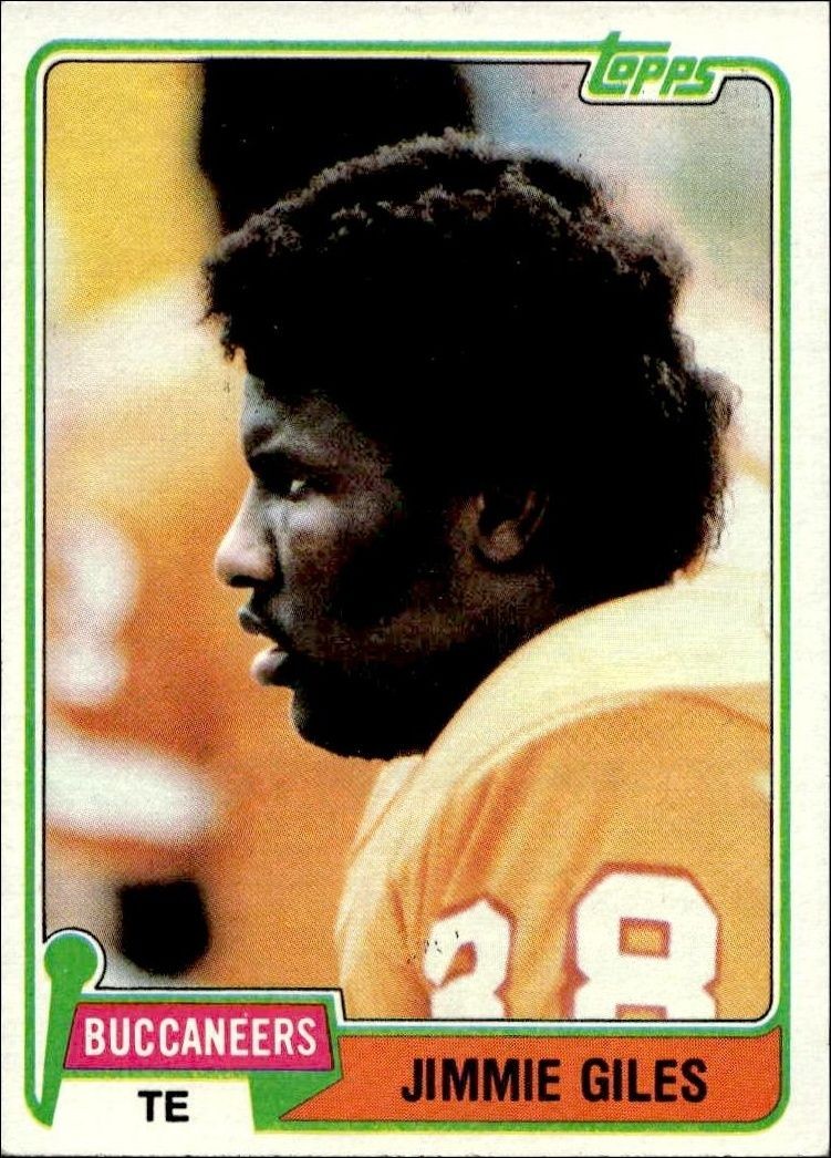 1981 Topps Jimmie Giles #293 trading card