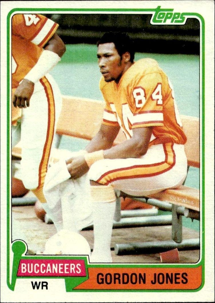 1981 Topps Gordon Jones #108 trading card
