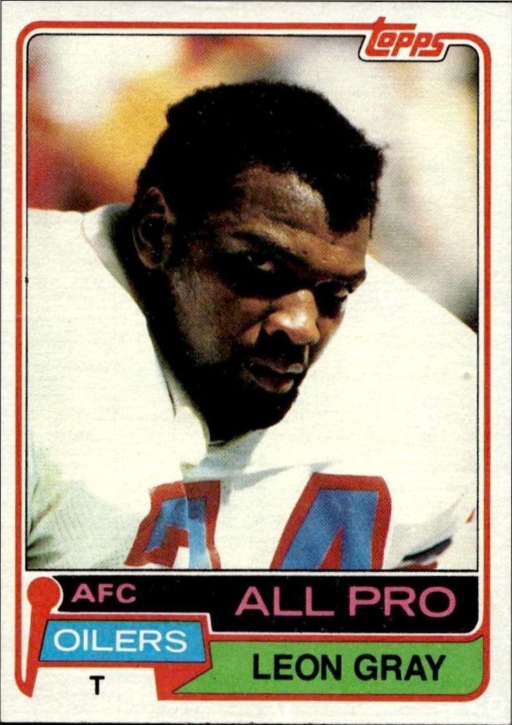 1981 Topps Leon Gray #30 trading card