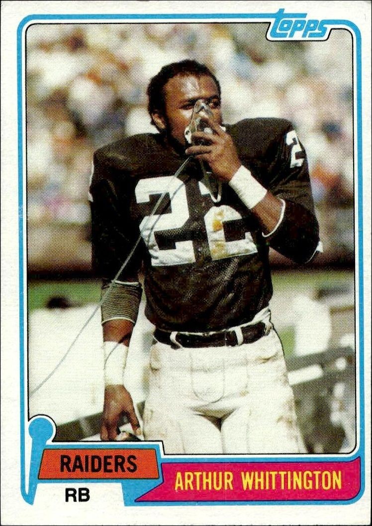 1981 Topps Arthur Whittington #161 trading card