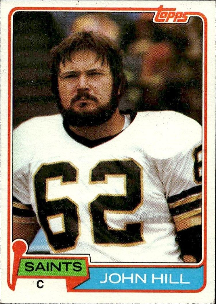 1981 Topps John Hill #26 trading card