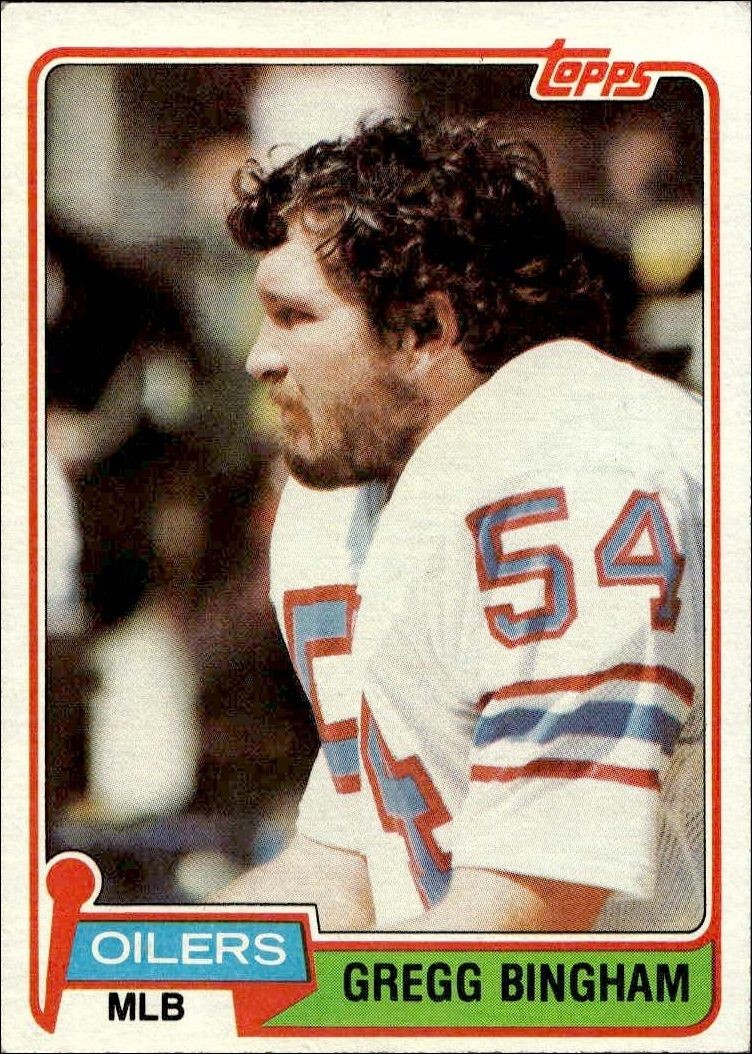 1981 Topps Gregg Bingham #79 trading card
