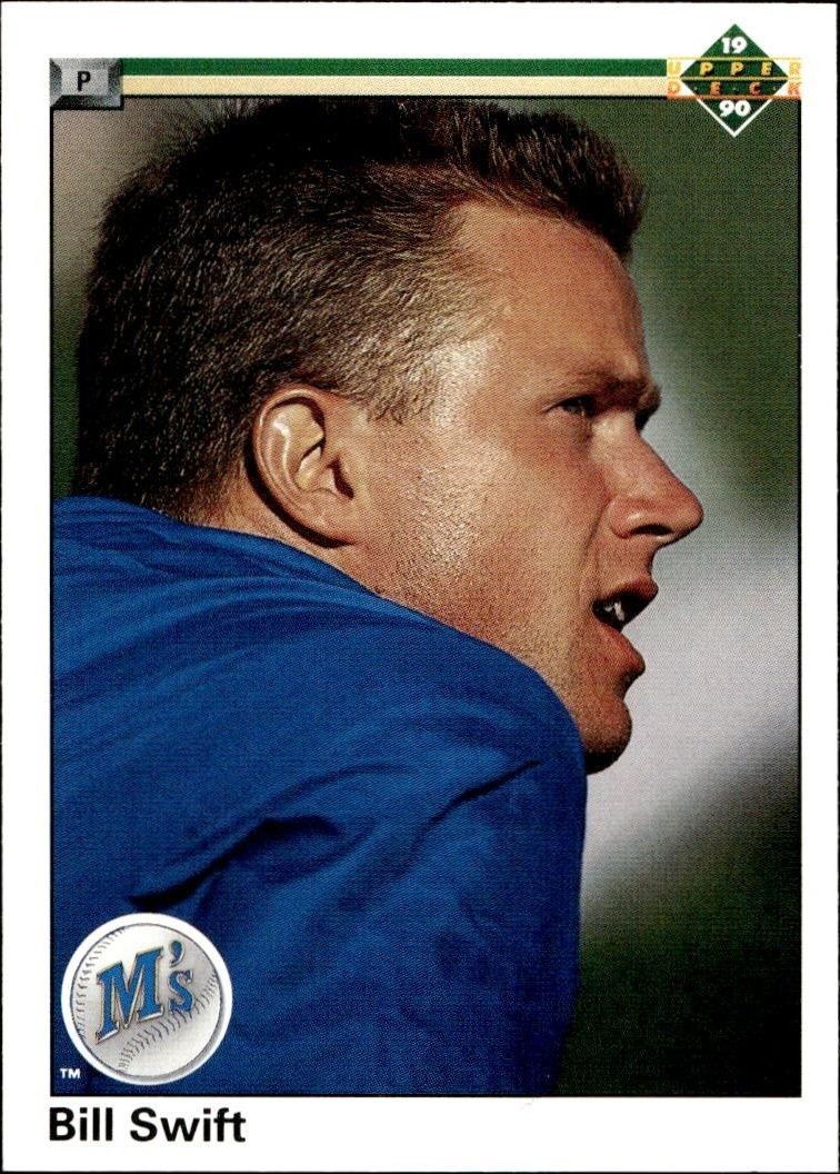 1990 Upper-Deck Low Number Bill Swift #313 trading card