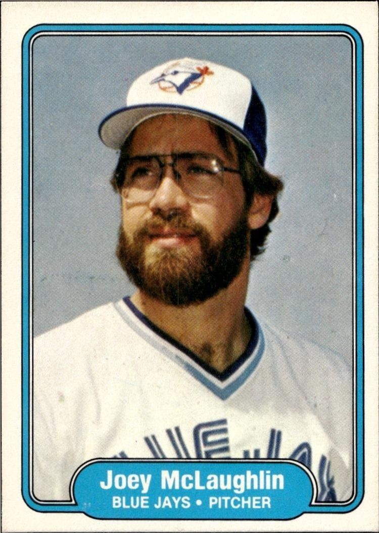 1982 Fleer Joey McLaughlin #620 trading card