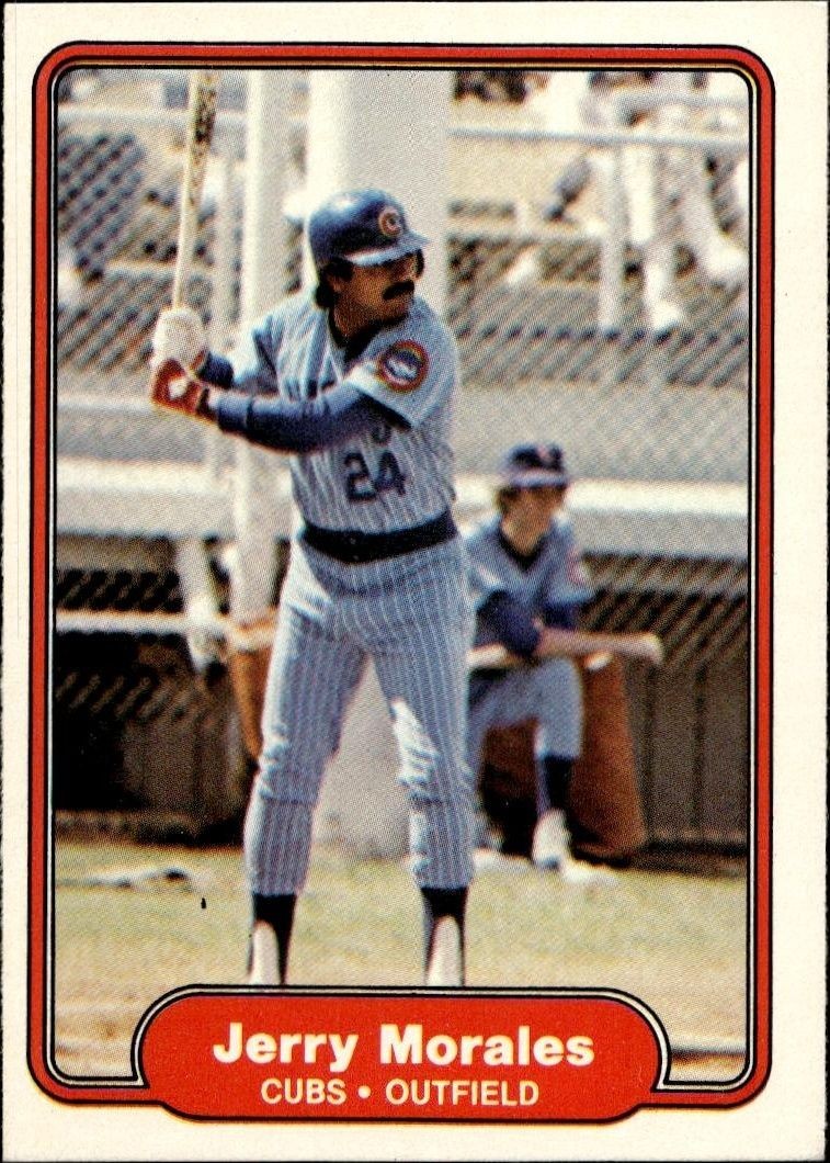 1982 Fleer Jerry Morales #601 trading card