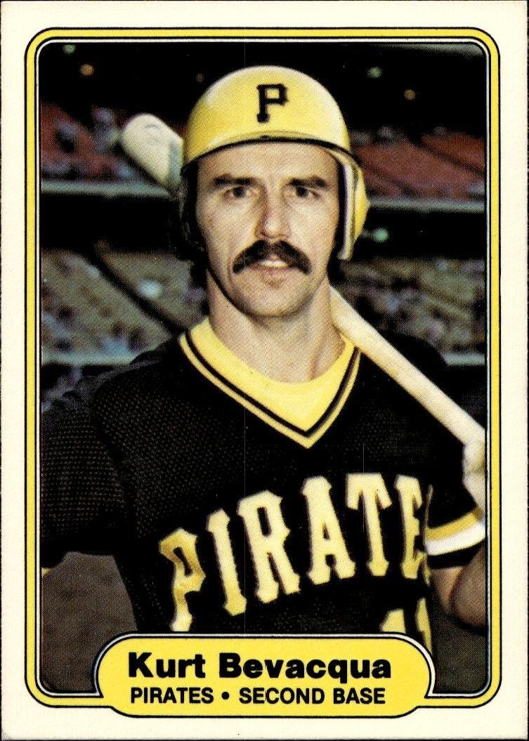 1982 Fleer Kurt Bevacqua #477 trading card