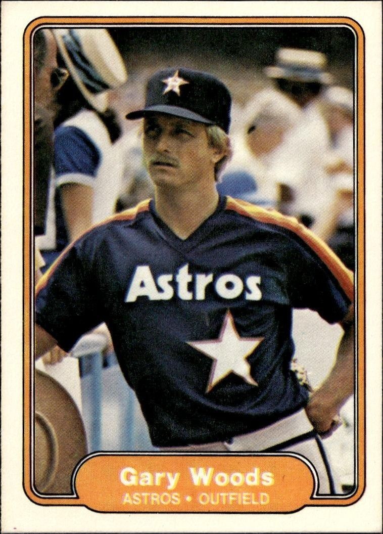 1982 Fleer Gary Woods #237 trading card