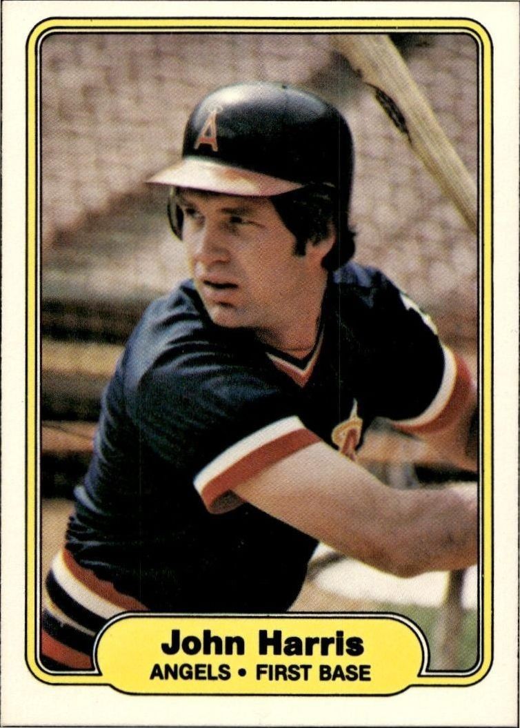 1982 Fleer John Harris #463 trading card