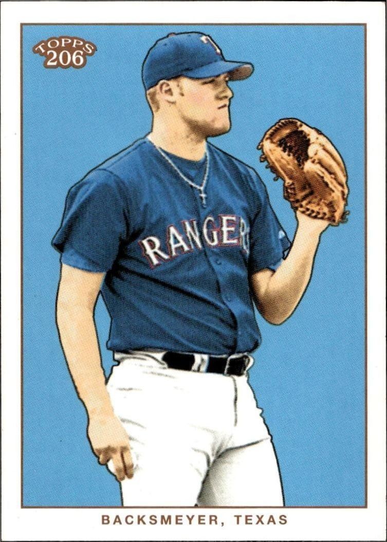 2002 Topps T206 Justin Backsmeyer #142 trading card