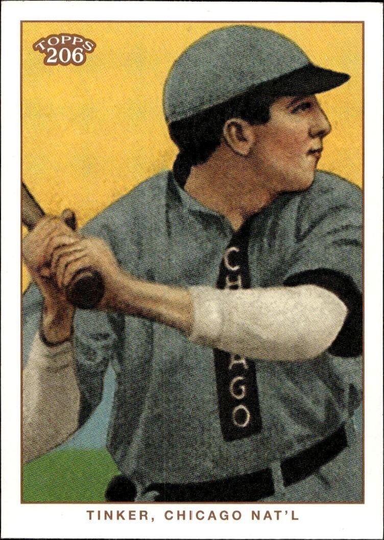 2002 Topps T206 Joe Tinker #178 trading card