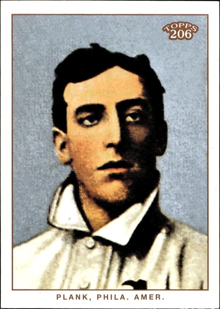 2002 Topps T206 Eddie Plank #176 trading card