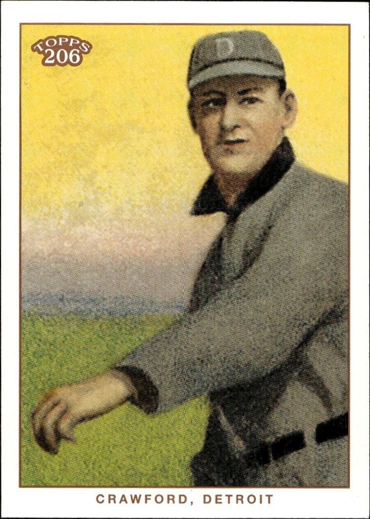 2002 Topps T206 Sam Crawford #173 trading card