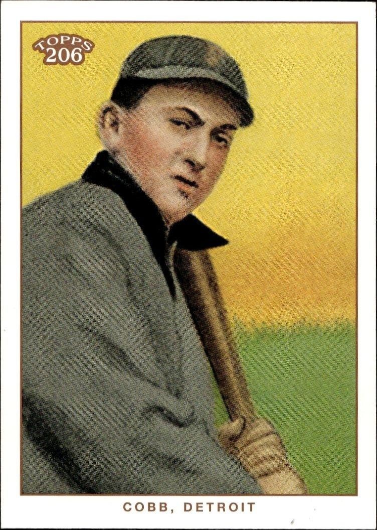 2002 Topps T206 Ty Cobb #172 trading card