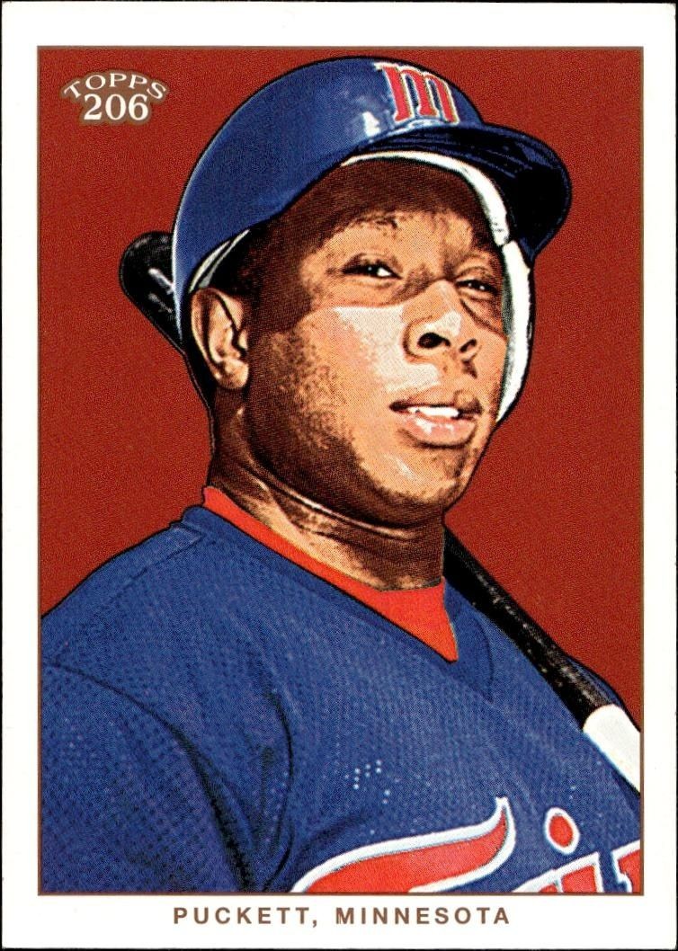 2002 Topps T206 Kirby Puckett #164 trading card