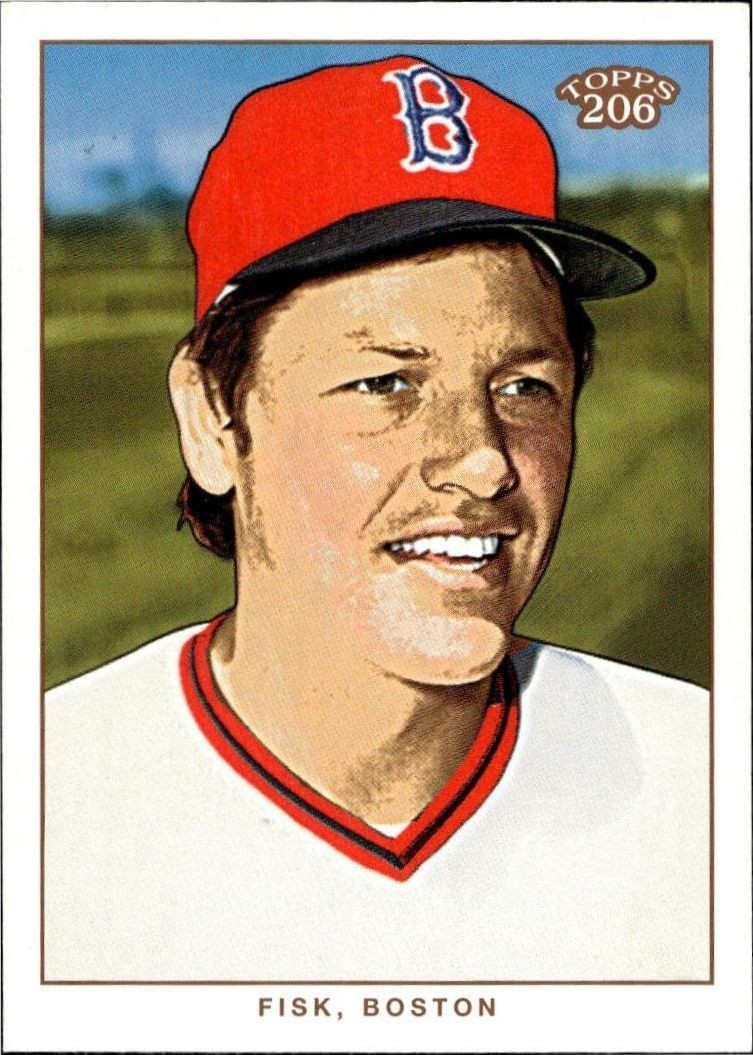 2002 Topps T206 Carlton Fisk #160 trading card