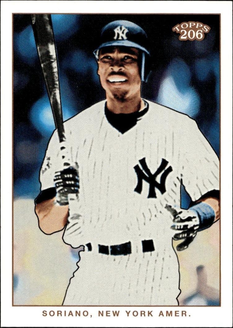 2002 Topps T206 Alfonso Soriano #28 trading card