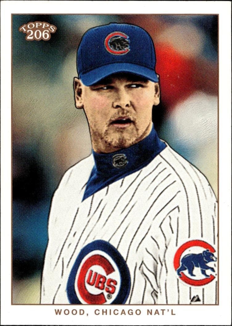 2002 Topps T206 Kerry Wood #14 trading card