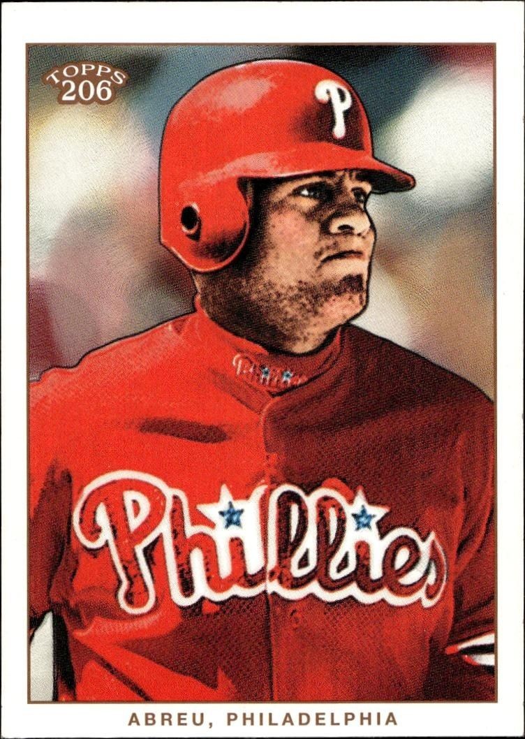 2002 Topps T206 Bobby Abreu #12 trading card