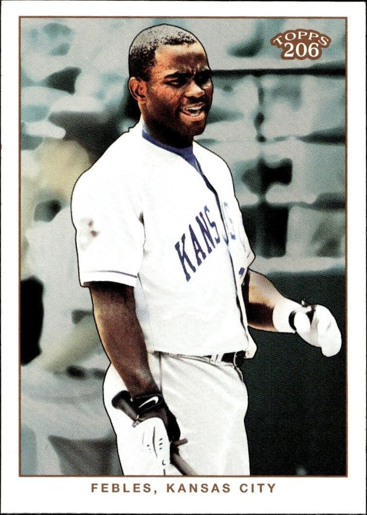 2002 Topps T206 Carlos Febles #207 trading card