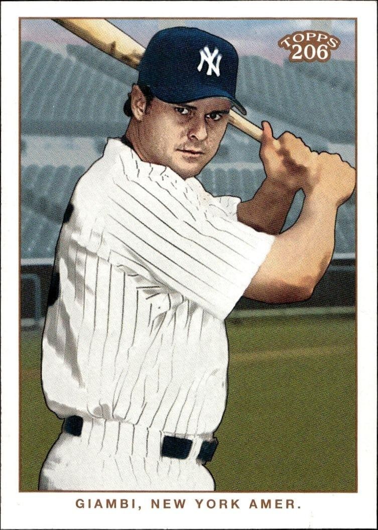 2002 Topps T206 Jason Giambi #204 trading card