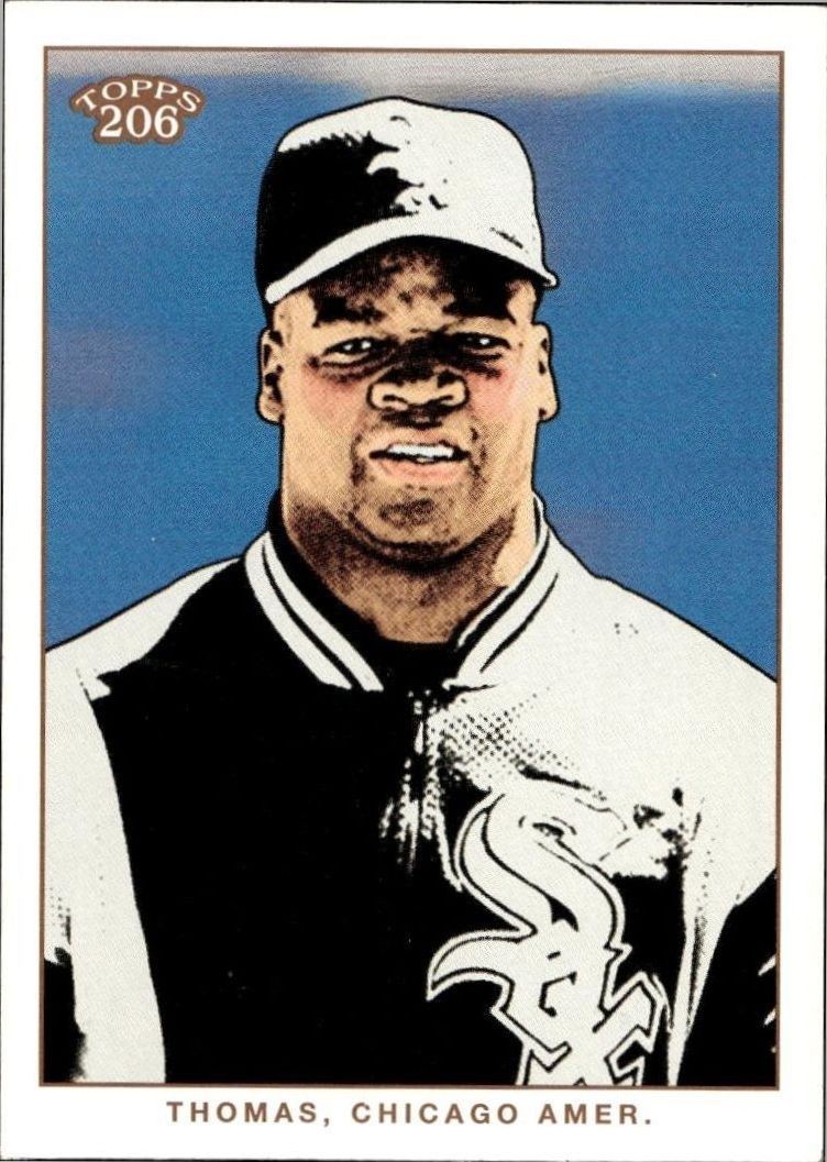 2002 Topps T206 Frank Thomas #33 trading card