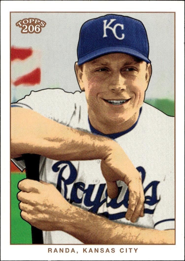 2002 Topps T206 Joe Randa #11 trading card