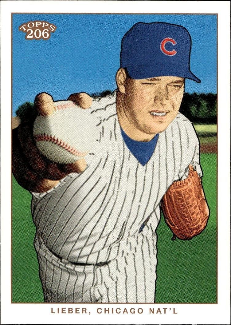 2002 Topps T206 Jon Lieber #8 trading card