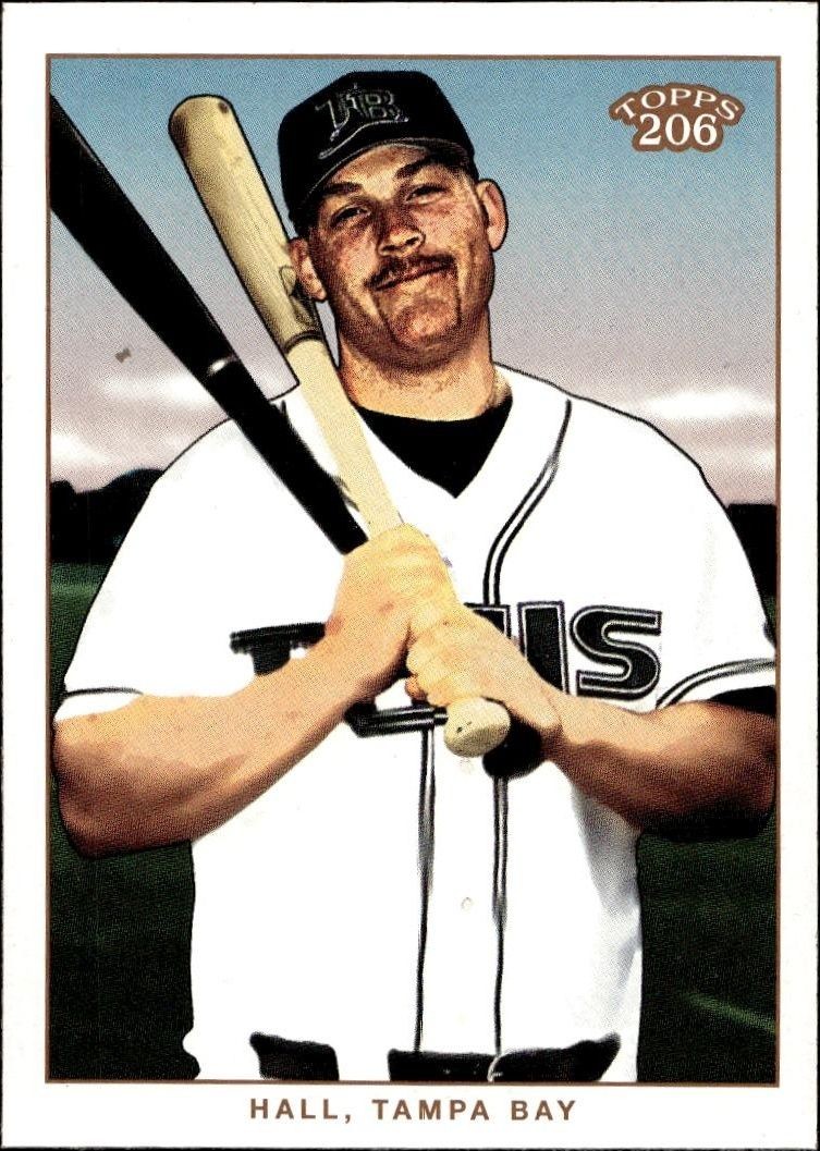 2002 Topps T206 Toby Hall #247 trading card