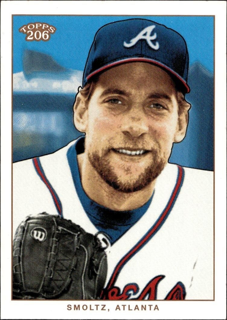 2002 Topps T206 John Smoltz #6 trading card