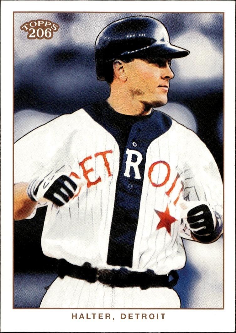 2002 Topps T206 Shane Halter #240 trading card