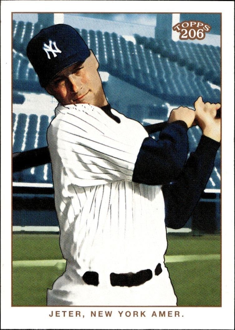 2002 Topps T206 Derek Jeter #236 trading card