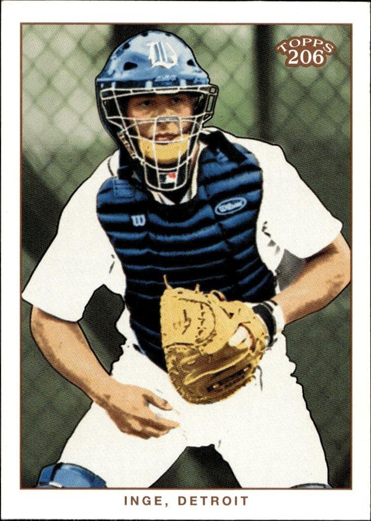 2002 Topps T206 Brandon Inge #133 trading card
