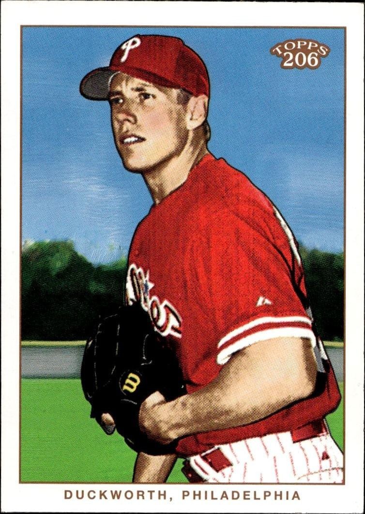 2002 Topps T206 Brandon Duckworth #131 trading card